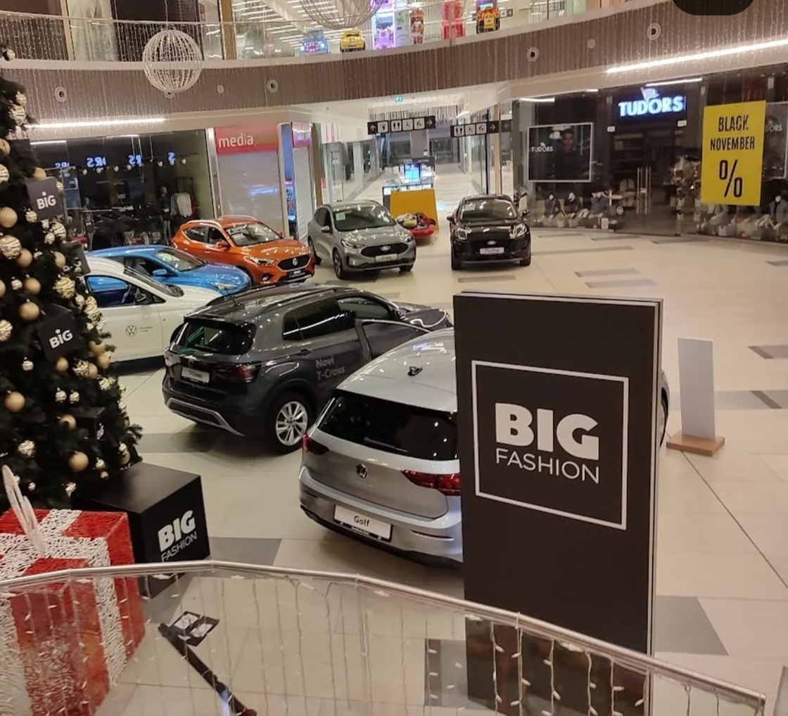 Autokuća Tasić u BIG Fashion  Kragujevac