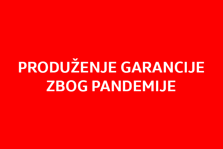 Informacija o produženju garancije