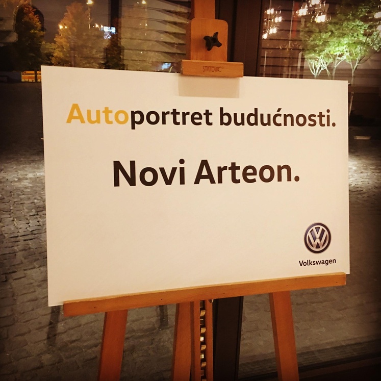 Novi Volkswagen Arteon je stigao. AK Tasić.